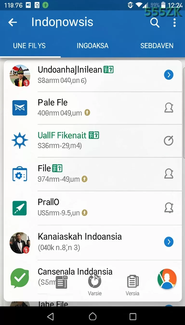 Cuplikan layar SL999 — halaman utama
