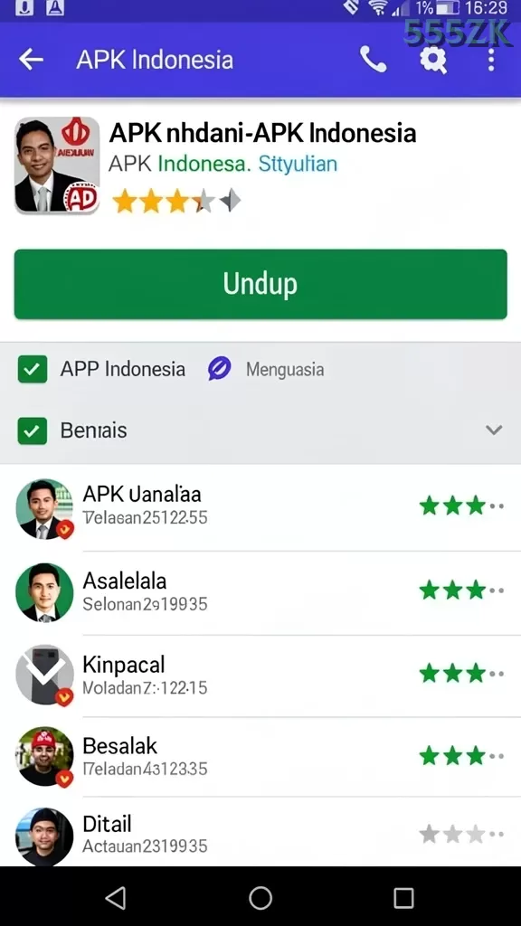 Cuplikan layar CASTLETOTO — menu navigasi